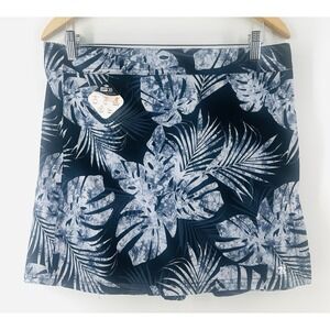 ZeroXPosur Womens Blue Wrap Skirt Swim‎ Coverup UPF 30+ Size S/M NWT AC18